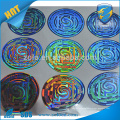 customized Anti-counterfeiting hot stamping hologram 3D strip sticker